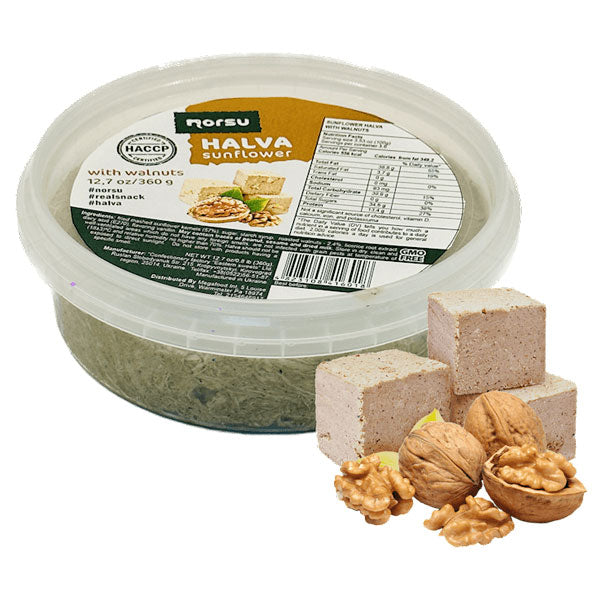 Halva Sunflower with Walnut – 12.7 oz (360gr)